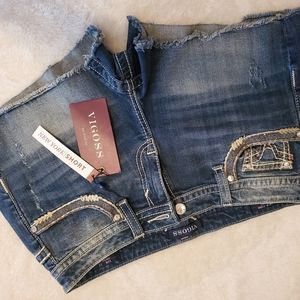 VIGOSS Jean shorts womens size 13
